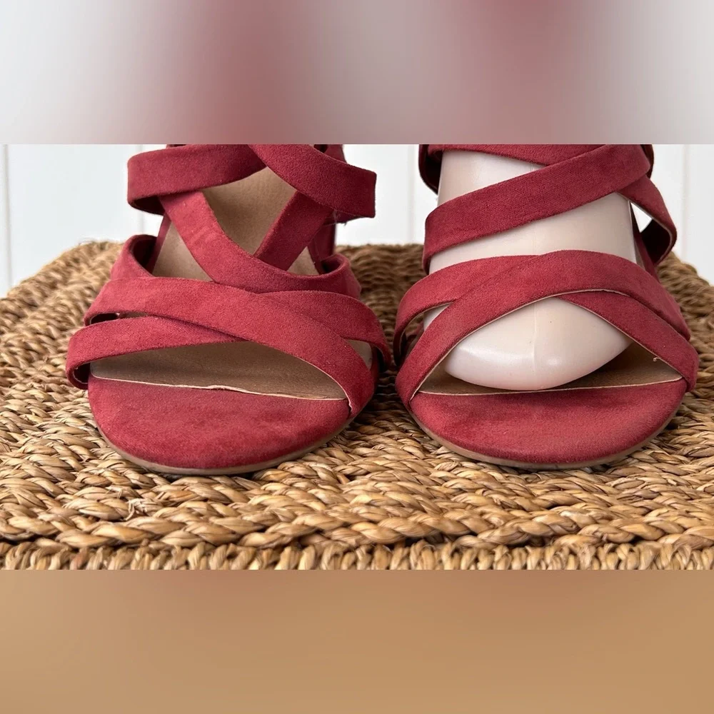 Torrid Brand Women’s‎ Faux Suede Gladiator Sandals Size 8.5W